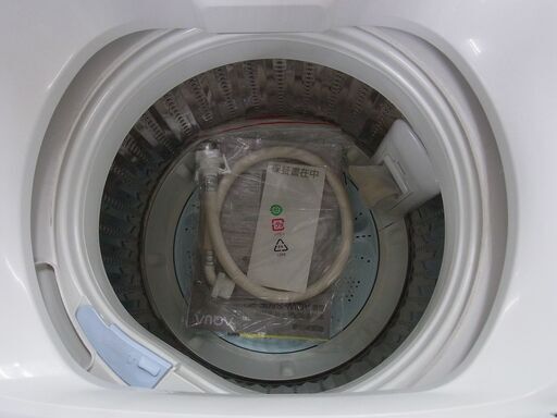 ●アクア AQUA 全自動洗濯機 4.5kg 2018年製 AQW-S45E(W) ホワイト 中古