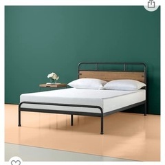 ほぼ未使用】セミダブルベッド（フレーム）配送可能 - 家具 