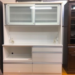 レンジボード ニトリ nitori 幅99cm×奥行き42cm×高さ210cm 白 ホワイト 