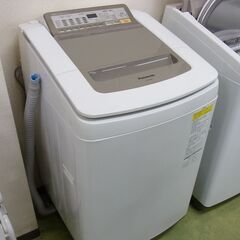 ○パナソニック(Panasonic) 2016年製 全自動洗濯機 8kg NA-FA80H3 中古
