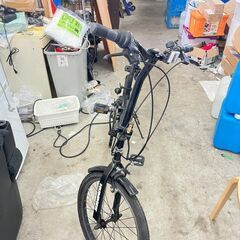 【A-325】ハマー 折り畳み自転車 ブラックカラー 中古 激安...