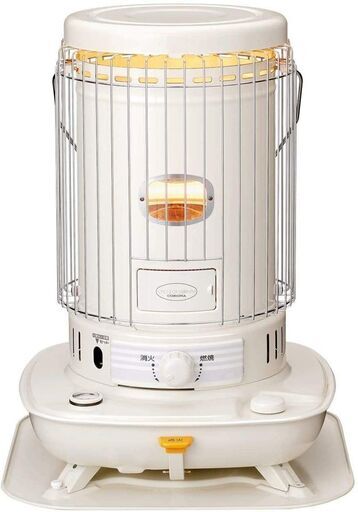 (Y)北大前! 札幌 引取 未使用 CORONA/コロナ 密閉式石油ストーブ SL-66D2 ホワイト タンク容量7L 耐震自動消火装置付 防災対策