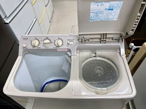 日立　二槽式洗濯機　4.5kg　PS-H45L　2016年製