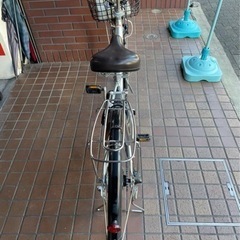 26インチ Yamaha PAS 電動アシスト自転車 シルバー