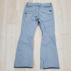 VOLCOM ボルコム スノーボード パンツ レディース グレー グレイ 無地L
