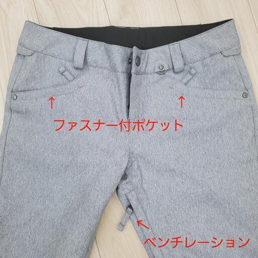 VOLCOM ボルコム スノーボード パンツ レディース グレー グレイ
