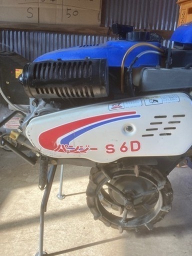 管理機、土寄せ 4