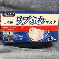 【新品】日本製マスク30枚　White  