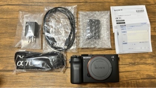 【美品】Sony a7c ミラーレスカメラ