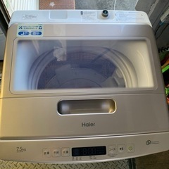 配送可能　未使用　全自動洗濯機 ホワイト JW-LD75A-W ...