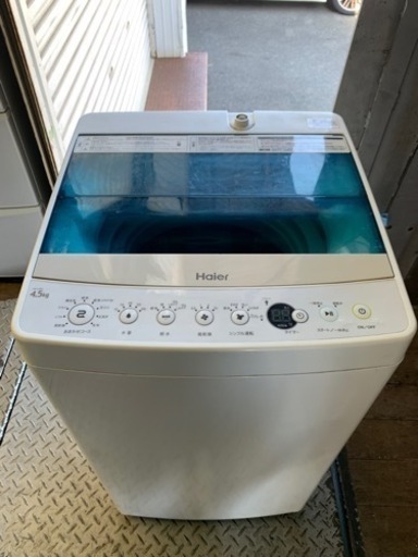 配送可能　ハイアール HAIER JW-C45A W [全自動洗濯機 4.5kg ホワイト]