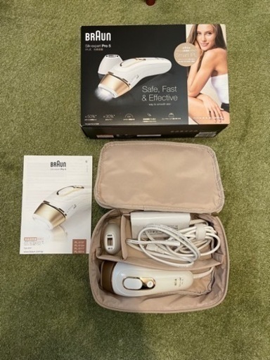 【超美品】BRAUN（ブラウン） 光脱毛器 シルクエキスパートpro5