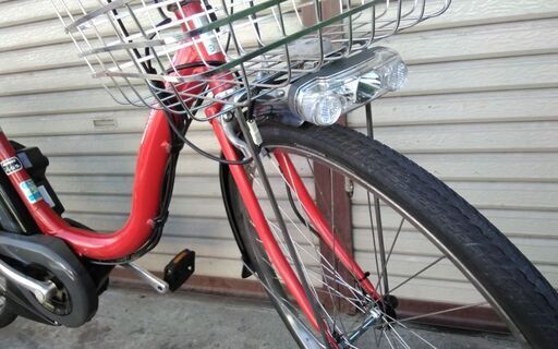 ヤマハ 電動自転車 PAS NATURA PM26NXL 26インチ レッド 配送無料