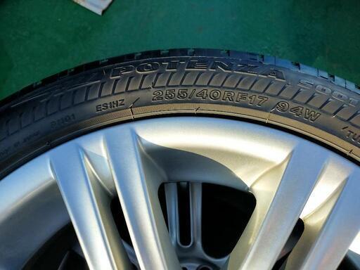 BMW純正ホイール ポテンザ225 45R17 255 40R17タイヤホイールセット 