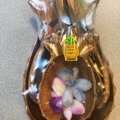 ハワイのパイナップル型サラダボールセット