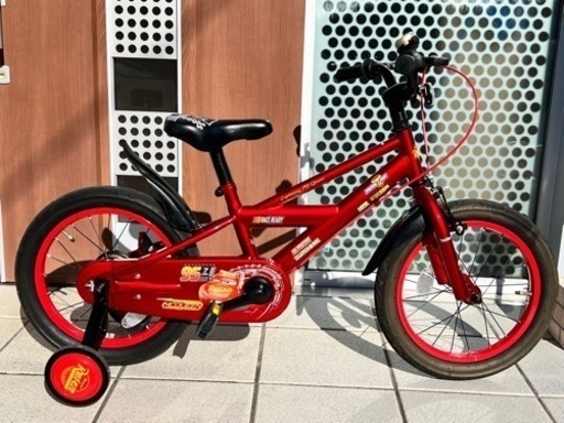 子供用カーズ自転車サイズ16