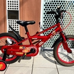 子供用カーズ自転車サイズ16