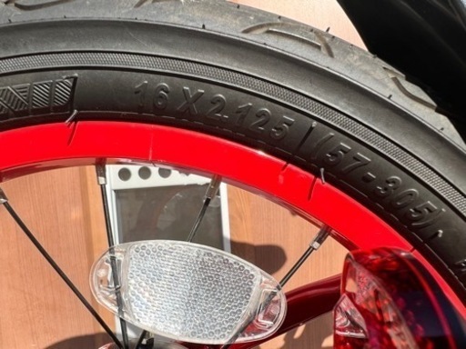 子供用カーズ自転車サイズ16