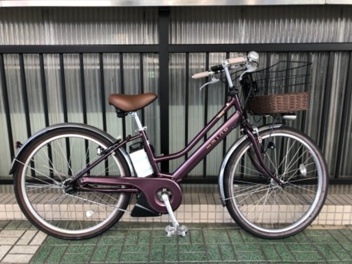 電動アシスト YAMAHA 「Pas mina」。