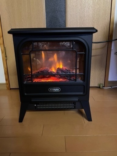 電気 温風ストーブ   中古