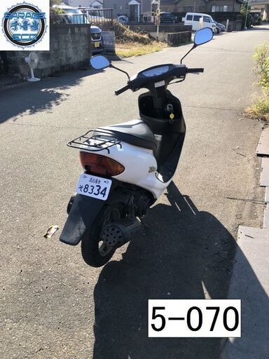 即お取引頂きました。初期不良対応車両です♪ 愛知県公安委員会登録業者(オートバイ商)☆GARAGE-ECO千音寺☆軽整備&点検済み☆ライブディオAF34白 5-070名古屋市中川区より!! 2