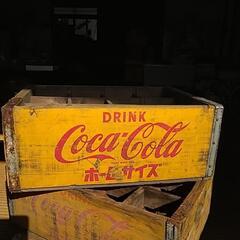 Coca-Colaの木箱