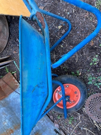 一輪車　青色