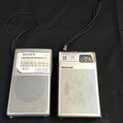 ポータブルラジオ2台セット