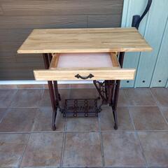 アンティークミシンテーブル brother