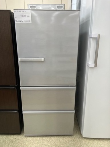 AQUA 3ドア冷蔵庫19年製 272L   TJ318