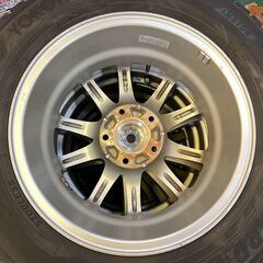 ｱﾙﾐﾎｲｰﾙ付きｽﾀｯﾄﾞﾚｽﾀｲﾔ 4本ｾｯﾄ iceGUARD 195/65R15【愛品倶楽部柏店】