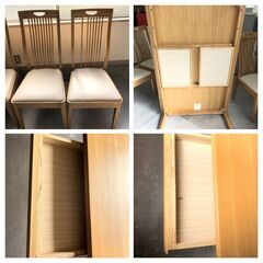 (売約済み)大塚家具 テーブル イス T-718