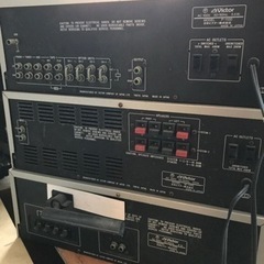 ビクター 3点セット 通電確認済