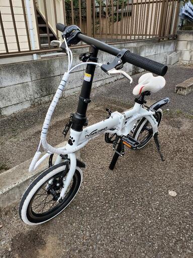 14インチ折り畳みアルミ自転車
