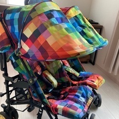 コサット 双子ベビーカー