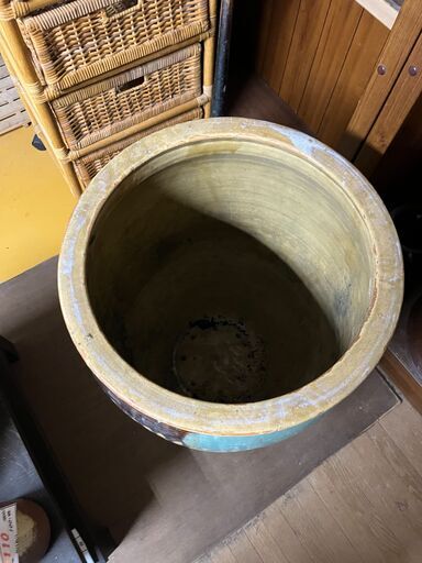 リサイクルショップどりーむ天保山店】○5136○ 水瓶 壺 大壺