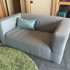 IKEA ソファ KLIPPAN グレー