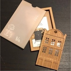 台湾大稻埕|木製|レイザー|カード入れ
