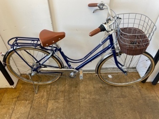 値下げしました！N154★ブリヂストン製★２６インチ普通自転車★防犯登録料込