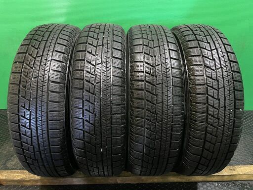 YOKOHAMA ice GUARD iG60 155/65R14 14インチ スタッドレス 4本 2019年製 バリ溝 ムーヴキャンパス ステラ ウェイク等　(MTA363)クレジットカード QRコード決済可能