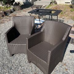 ガーデンチェア　２脚