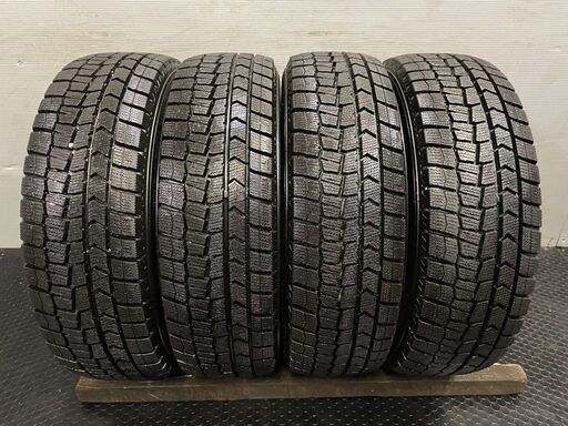 お礼や感謝伝えるプチギフト 未走行に近い DUNLOP WINTER MAXX WM02 175/65R15 15インチ スタッドレス 4本 キューブ ポルテ スイフト等 (TF874)クレジットカード QRコード決済可能 タイヤ、ホイール