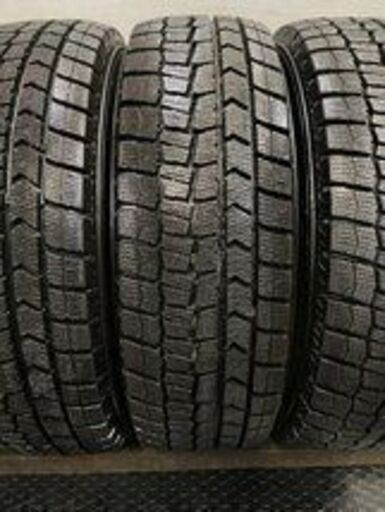 未走行に近い DUNLOP WINTER MAXX WM02 175/65R15 15インチ スタッドレス 4本 キューブ ポルテ スイフト等 (TF874)クレジットカード QRコード決済可能 - 車のパーツ