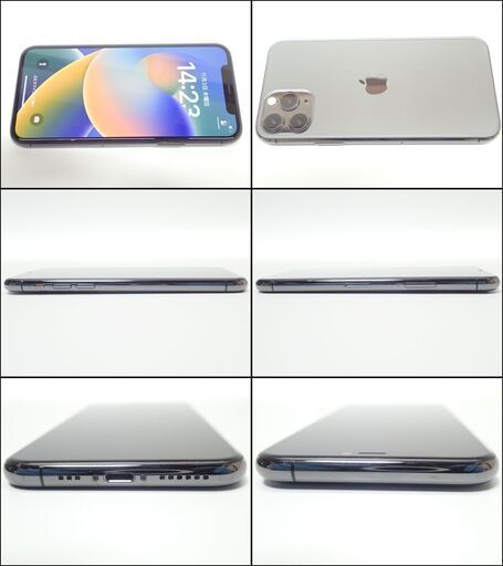 D432 Apple iPhone11pro 64GB スペースグレー au○ 2