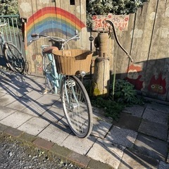 【2846】子供車　26インチ  カゴ新品　17,100円（防犯・税込）