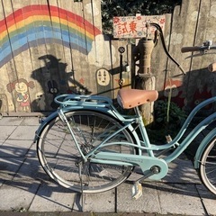 【2846】子供車　26インチ  カゴ新品　17,100円（防犯・税込）