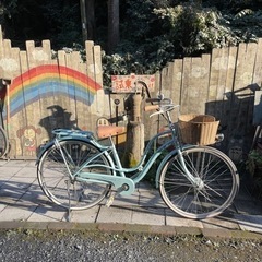 【2846】子供車　26インチ  カゴ新品　17,100円（防犯・税込）