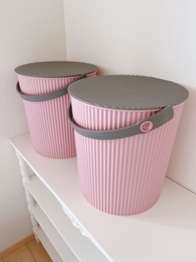 オムニウッティ 20L 蓋付き ゴミ箱 おもちゃ箱 おむつ用ゴミ箱