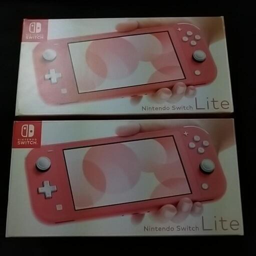 ニンテンドースイッチLITE美品2台セット＆ソフト付