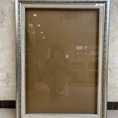 【新品】額　アート　シルバー　絵画　M20号 新品】額 アート シルバー 絵画 M20号
